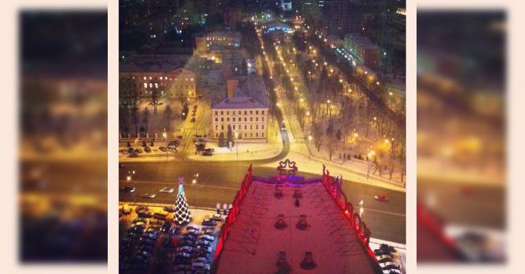Вид с 25 этажа