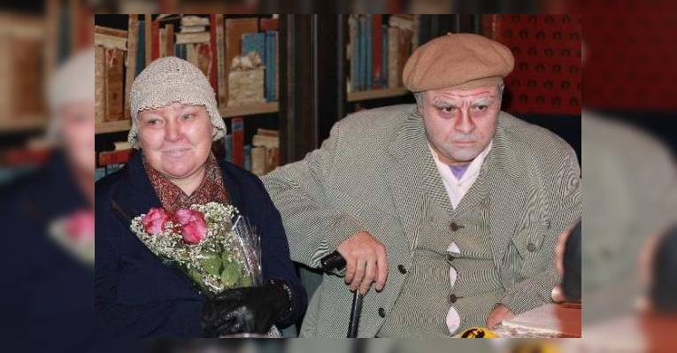 в гостях с антрепризой Галина Бокашевская и Сергей Мурзин