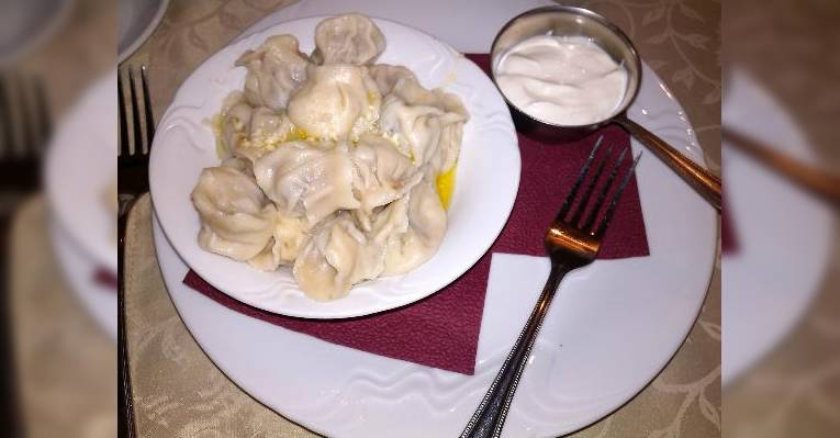 Пельмени с медвежатиной