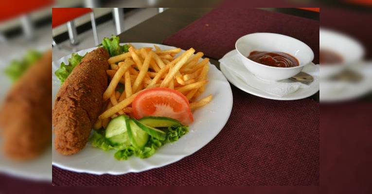 Chicken Kiev, Котлета по-киевски