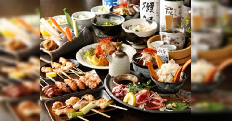 Снимок Charcoal Grilled Skewers Free-Range Chicken Nabe Pot Kufuraku Ginza, Тюо