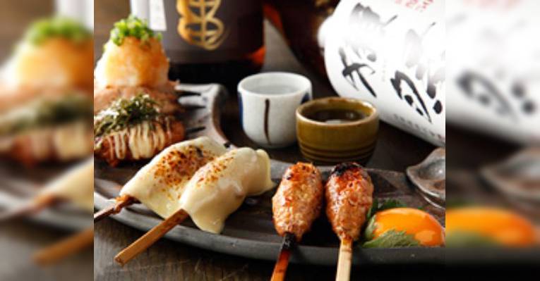 Снимок Charcoal Grilled Skewers Free-Range Chicken Nabe Pot Kufuraku Ginza, Тюо