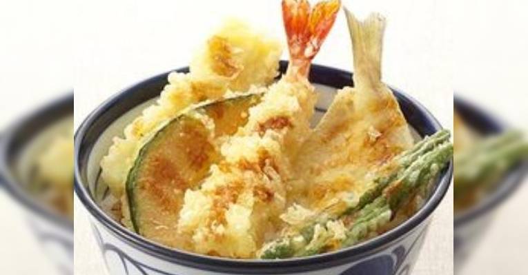 Снимок Tempura Bowl Tenya Kurosaki Com City, Китакюсю
