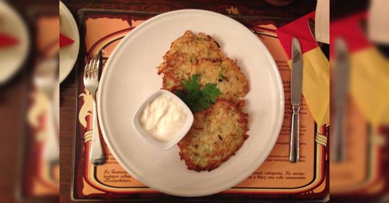 Картофельные драники.