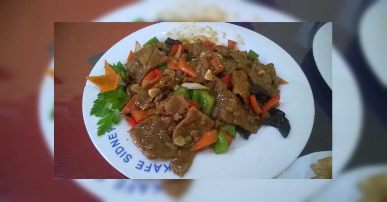 Мясо с овощами