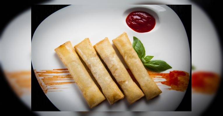 Спринг-роллы из баранины / Mutton spring rolls