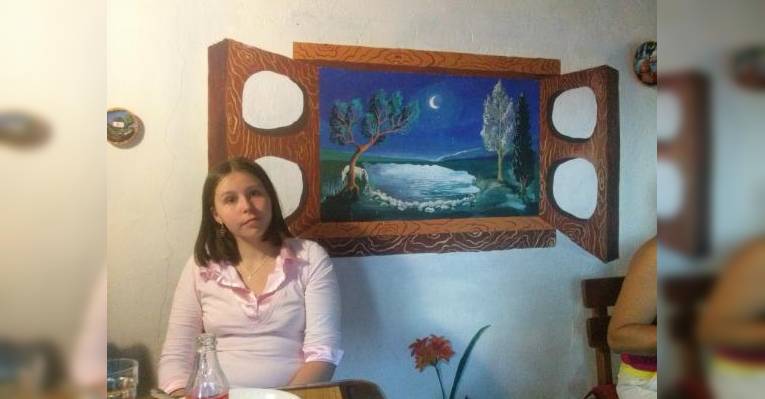 Картина за спиной