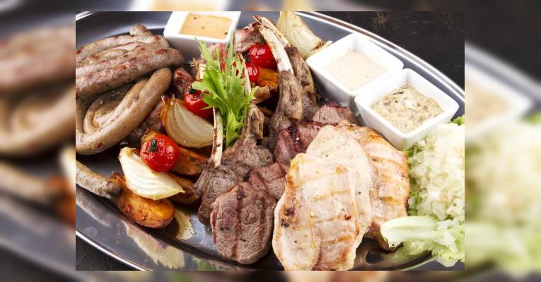 Мясной гриль на компанию