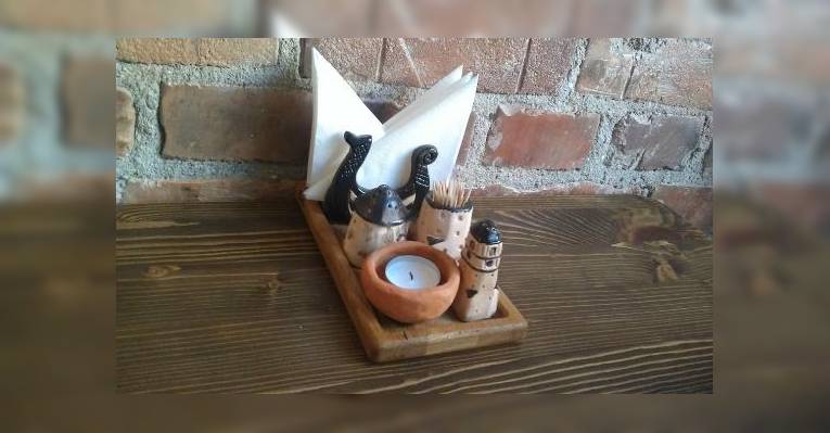 Ручная работа в виде зданий Выборга