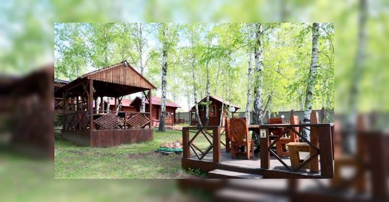 Беседки в берёзовой роще Рыцарский двор