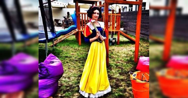 В воскресенье приходила к детям Белоснежка!