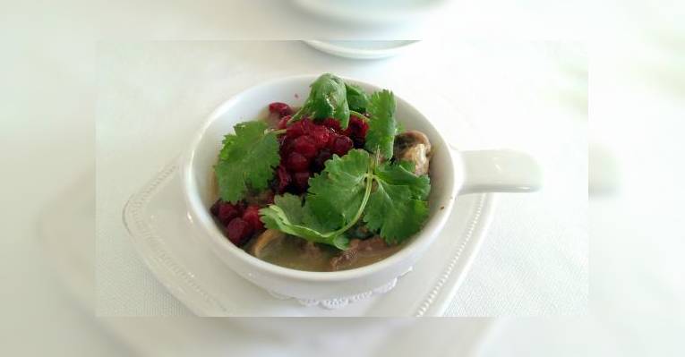салат с потрашками