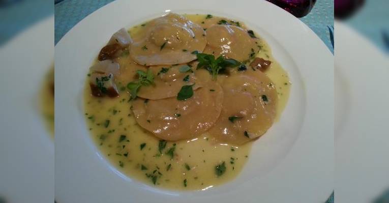 равиоли с сыром