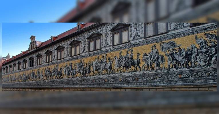 Панно Шествие князей. Дрезден