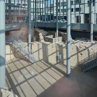 Римские термы на площади Viehmarktplatz