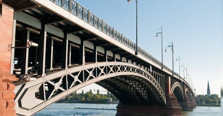 Мост Теодора Хойса. Майнц
