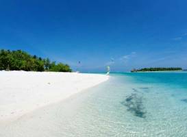 Пляж острова Маафуши атолл Каафу (Южный Мале)