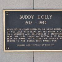 Buddy Holly Statue and West Texas Walk of Fame