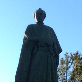 Ryoma Sakamoto Bronze Statue
