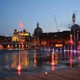 City Park Mirror Pool and Fountain