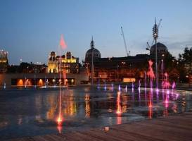 City Park Mirror Pool and Fountain