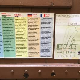 Banska Stiavnica Tourist Information Board