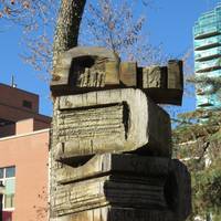 Book Totem Sculpture