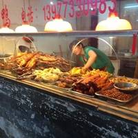 local food and produce market in Yangshuo