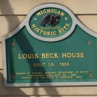 Louis Beck House Historical Marker