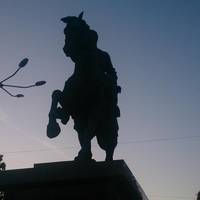 Памятник первому воеводе Царицына Засекину