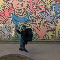 Murale Tuttomondo di Keith Haring