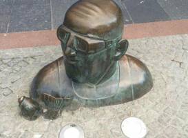 The Swimmer Sculpture by Shona Kinloch