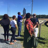 Harriet Tubman Birthplace Marker