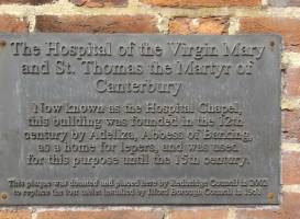 The Hospital Chapel of St Mary & St Thomas