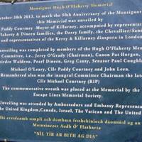 Monsignor Hugh O’Flaherty Memorial