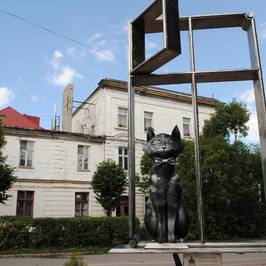 Памятник зеленоградским котам