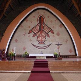 cathedrale de la paix, North 10, Yaundé, Camerún