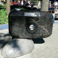 Скульптура фотоаппарат-мыльница