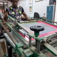 Taller de Serigrafia Rene Portocarrero