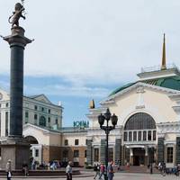 Колонна с символом Красноярска