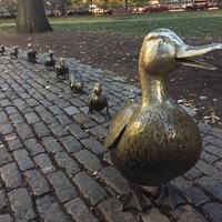 Making Way for Ducklings Statues