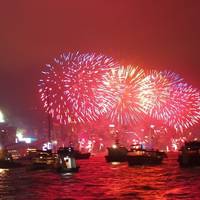 Hong Kong New Year Countdown