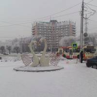 Скульптура Лебеди