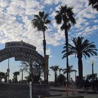 Santa Monica Yacht Harbor Sign