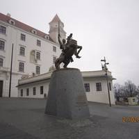 Svatopluk I of Moravia Statue