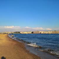 Пляж Петропавловской крепости