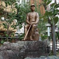 Shiki Masaoka Statue