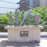 Heike Odori no Gunzo Statues