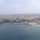 Вид на отель с моря