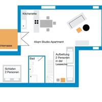 Design Apartment Hier war Goethe nie 